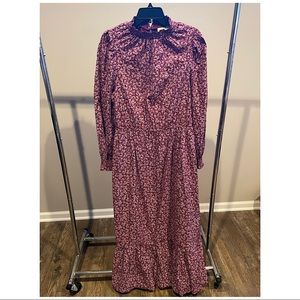 Maroon Prairie Dress